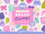 Cute Illustrated Brand Marks