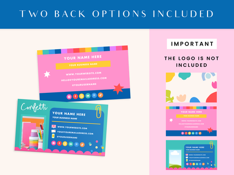 Colorful Business Card Template