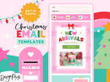 Colorful Christmas Email Templates
