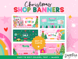 Colorful Christmas Shopify Banner Templates