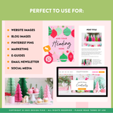 Colorful Christmas Stock Photos