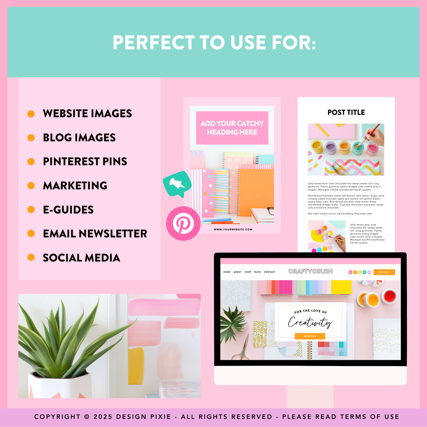 Colorful Craft Stock Photos