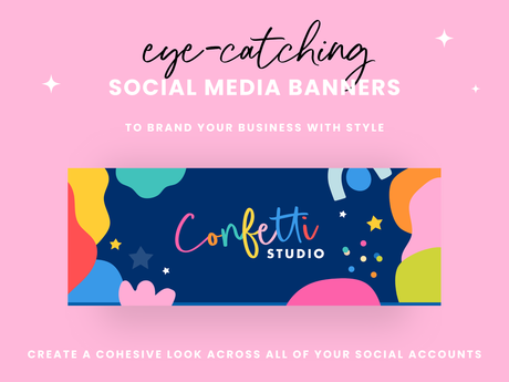Colorful Social Media Banner Templates