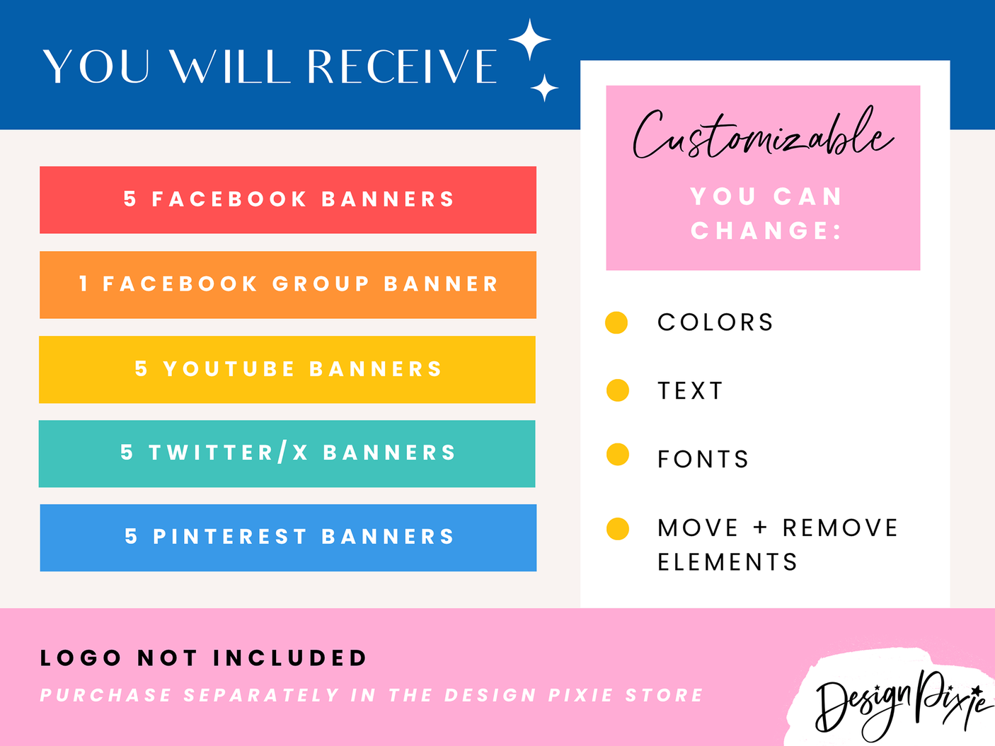 Colorful Social Media Banner Templates