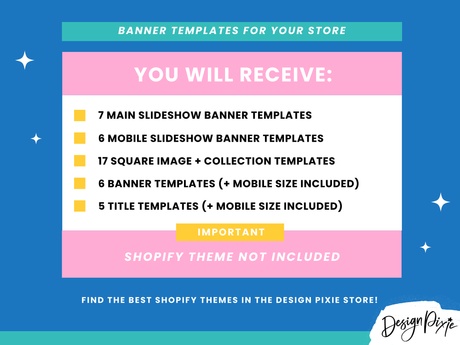Confetti Shopify Banner Templates