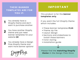Pixel Box Shopify Banner Templates