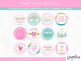 Craft Sticker Label Templates