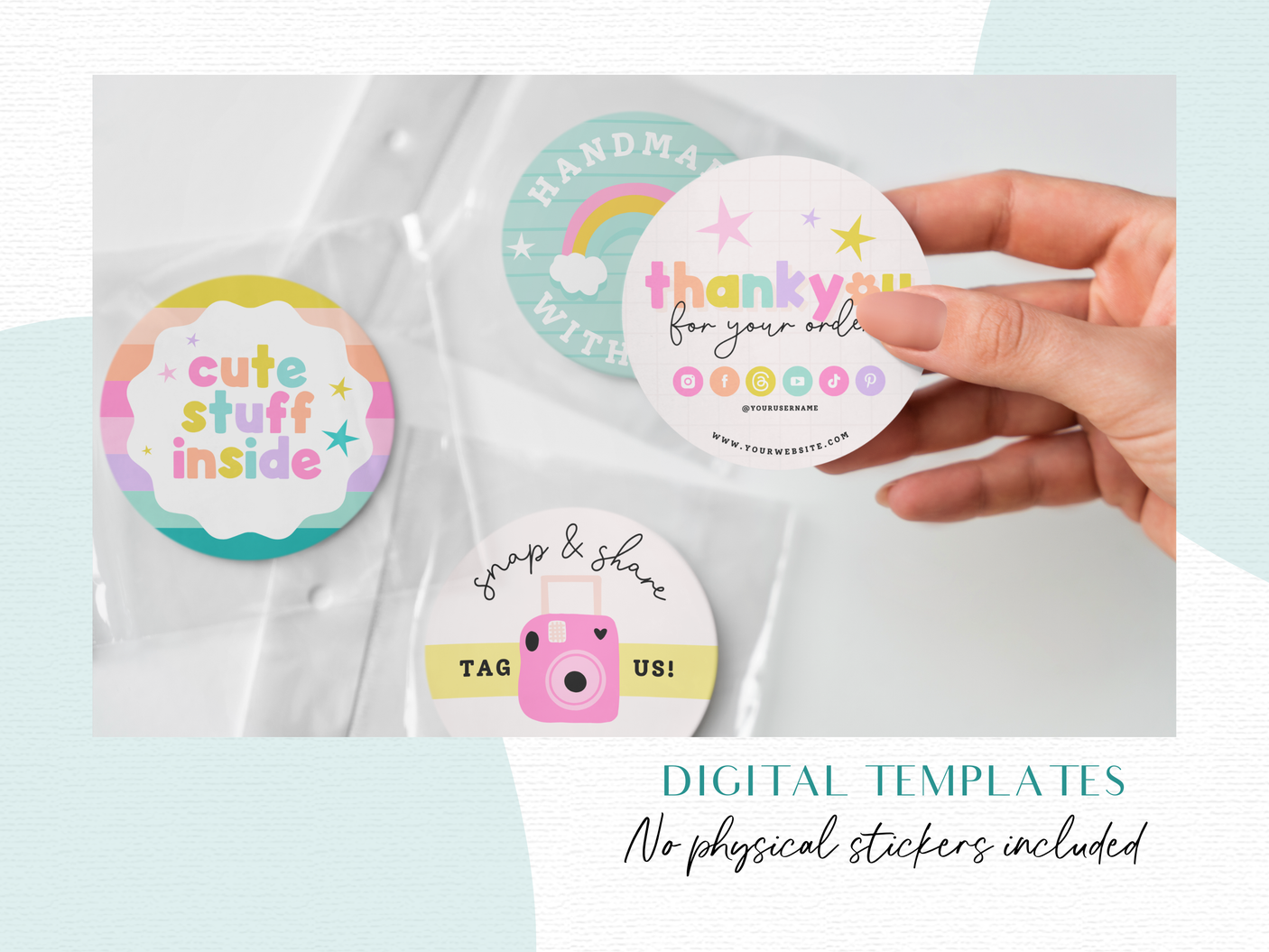 Craft Sticker Label Templates