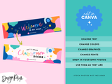 Colorful TPT Store Banner Templates