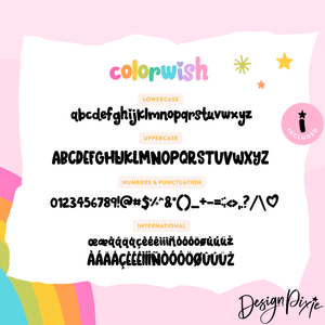 Colorwish Font
