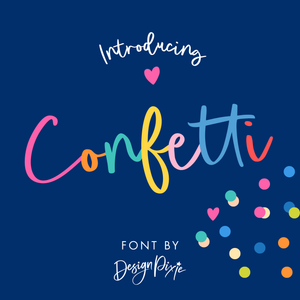 Confetti Font
