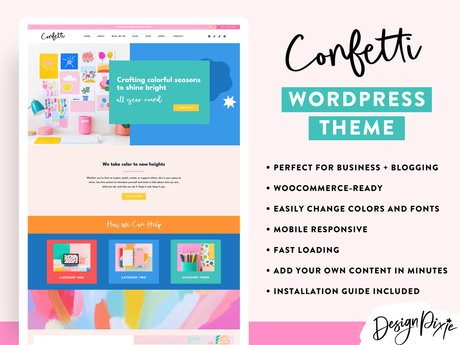 Colorful Wordpress Theme
