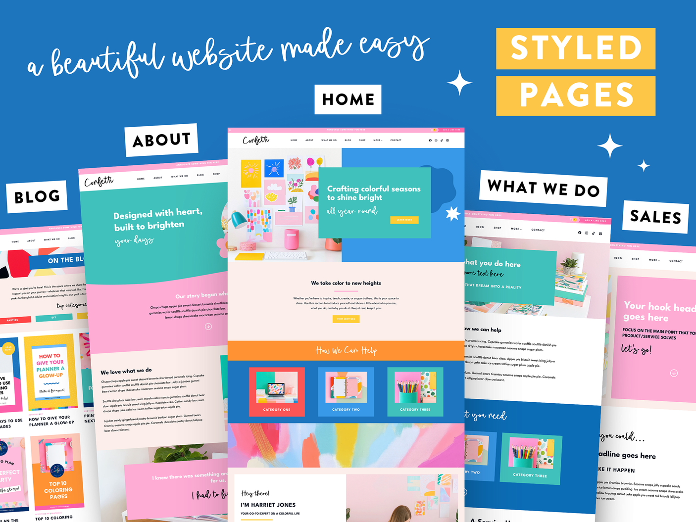 Colorful Wordpress Theme