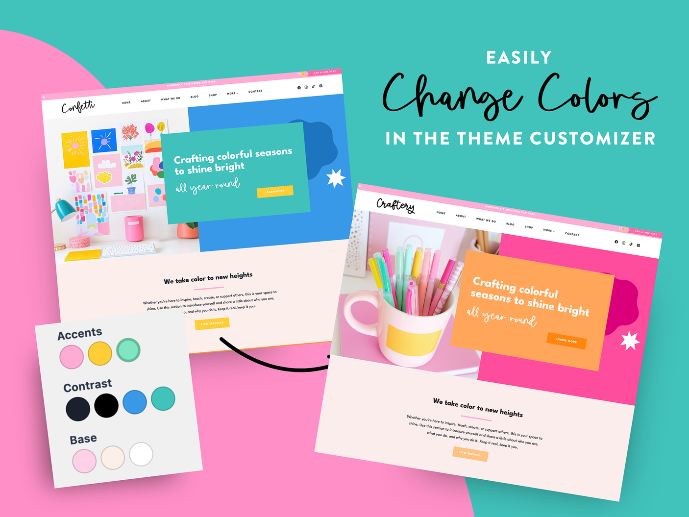 Colorful Wordpress Theme