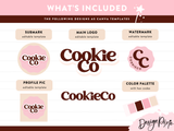 Cookie Logo Template
