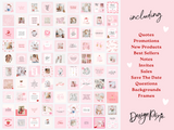 Coquette Instagram Post Templates