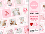 Coquette Instagram Post Templates