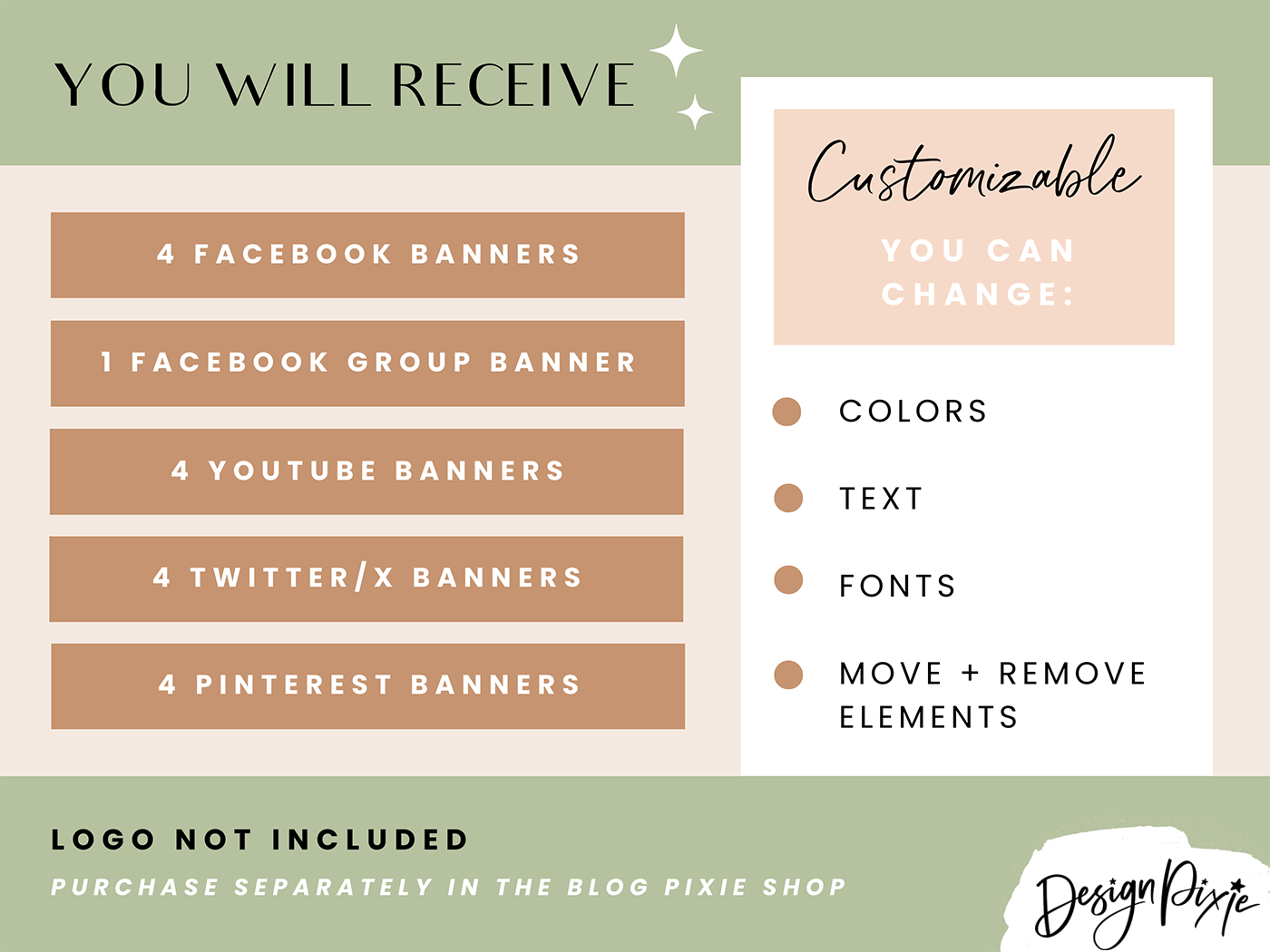 Cottagecore Social Media Banners - Design Pixie