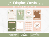 Cottagecore Display Card Templates - Design Pixie