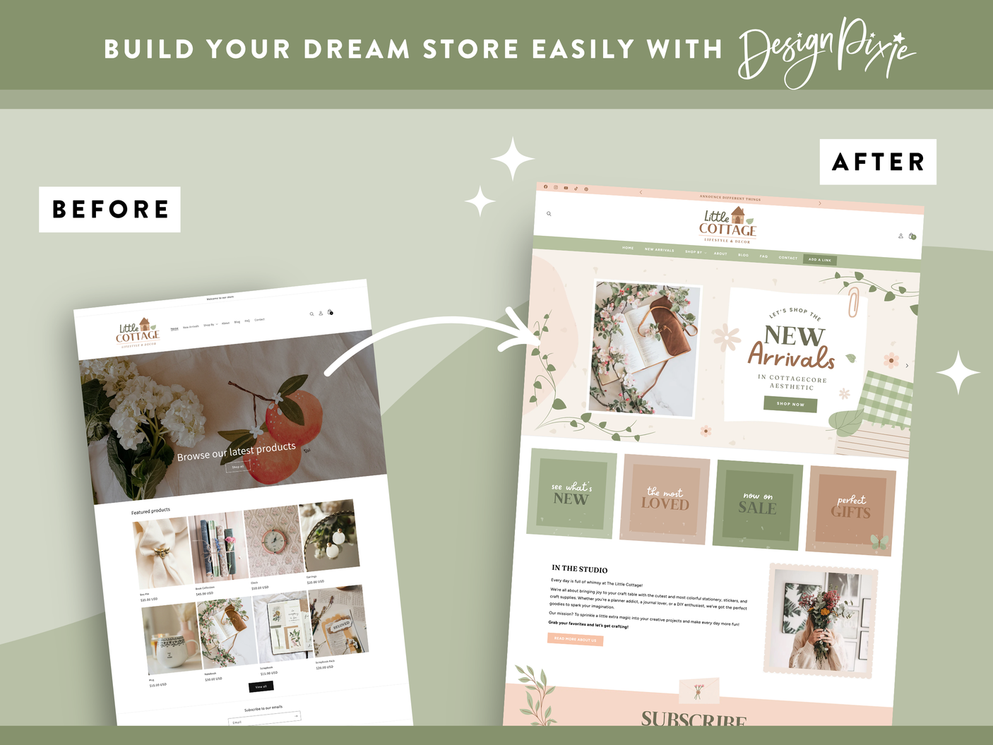 Cottagecore Shopify Theme