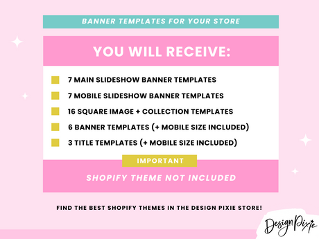 Craft Shopify Banner Templates