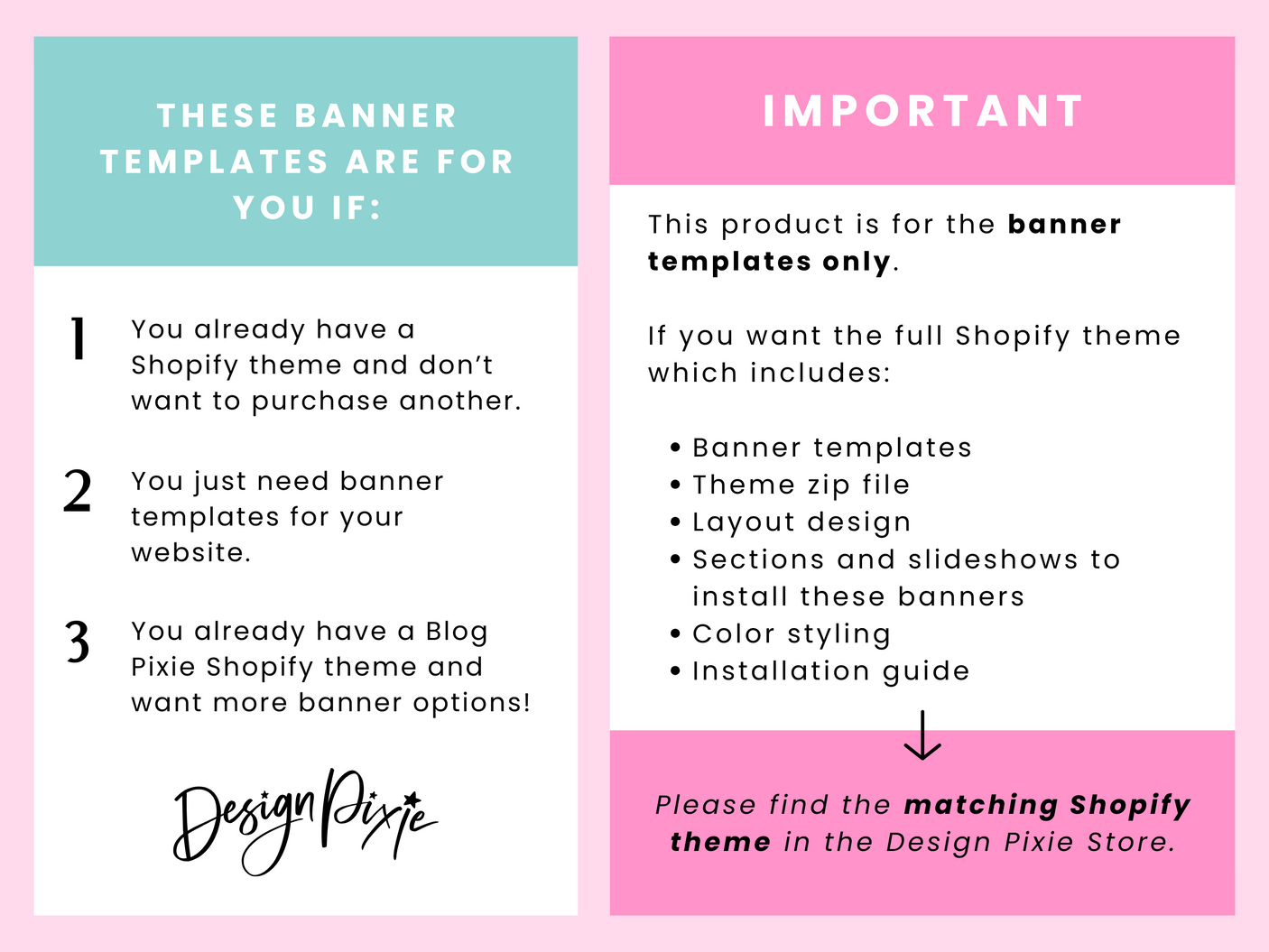 Craft Shopify Banner Templates