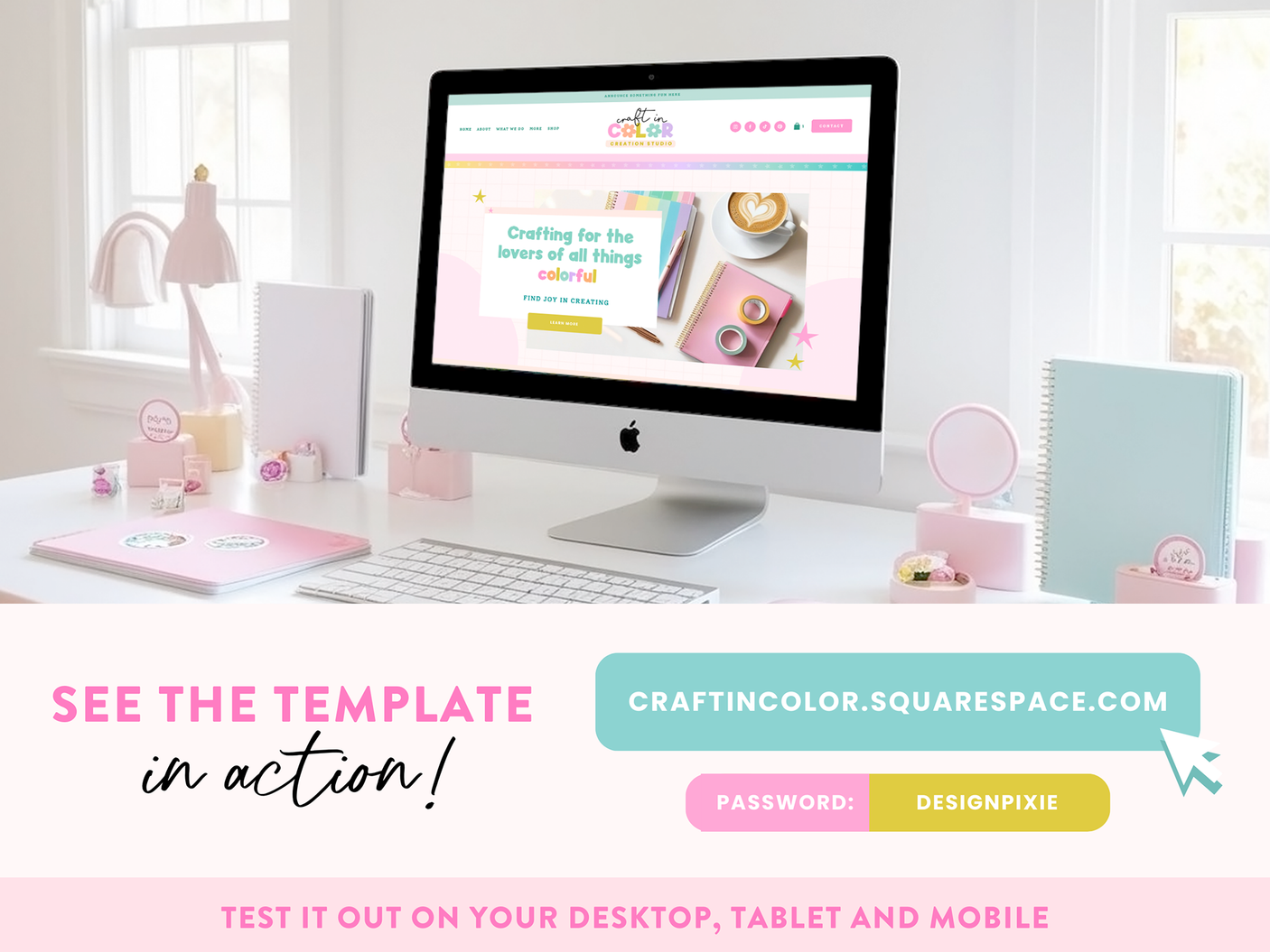 Craft Squarespace Template