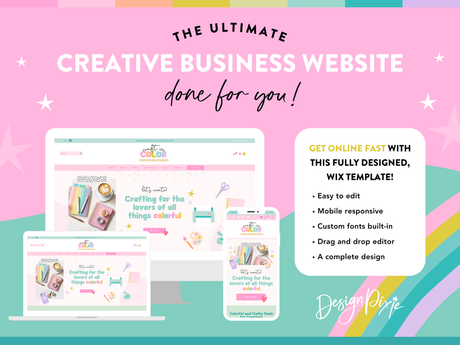 Craft Wix Website Template