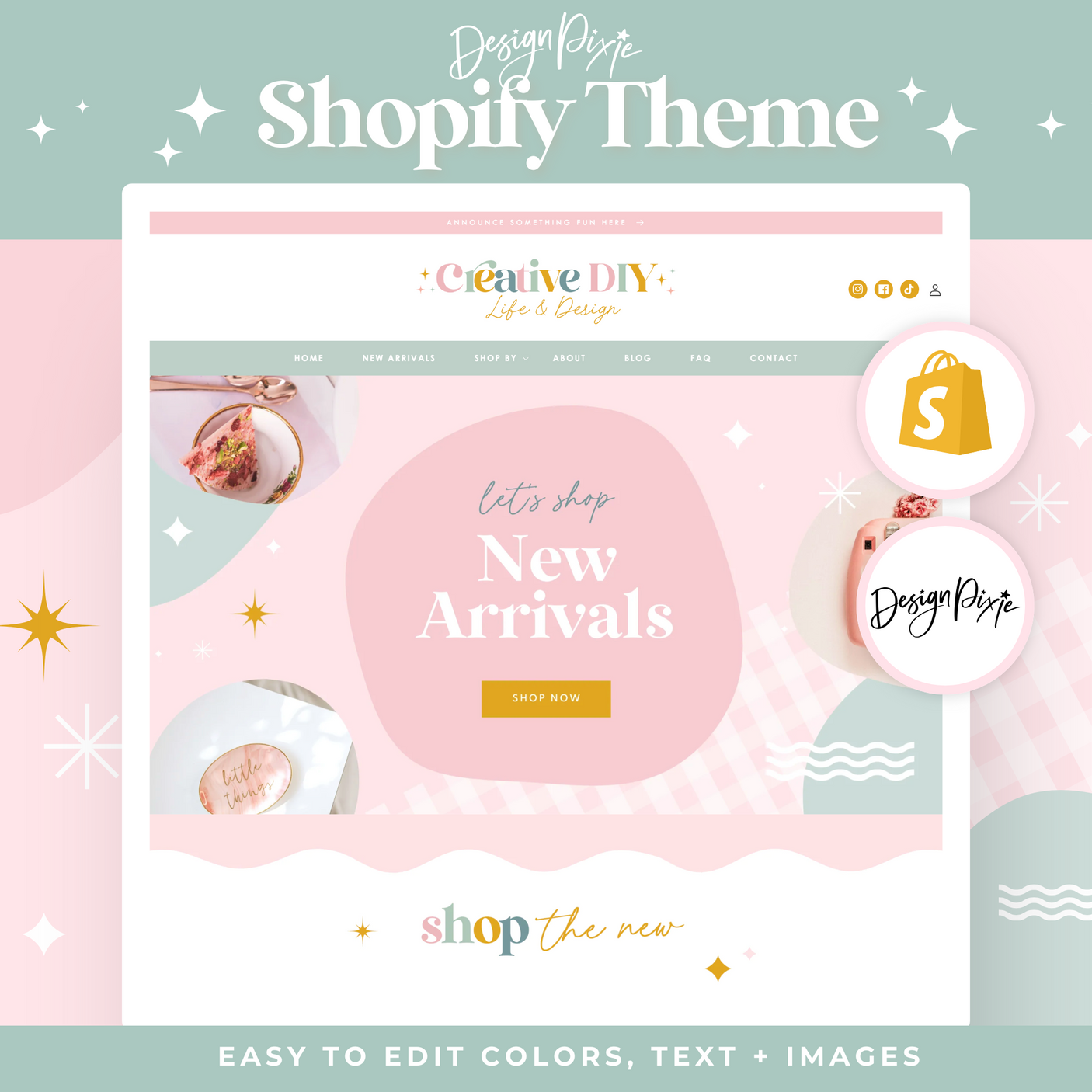 Creative DIY Shopify Theme