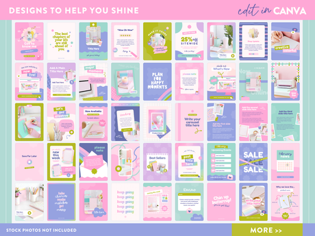 Colorful Creative Instagram Templates