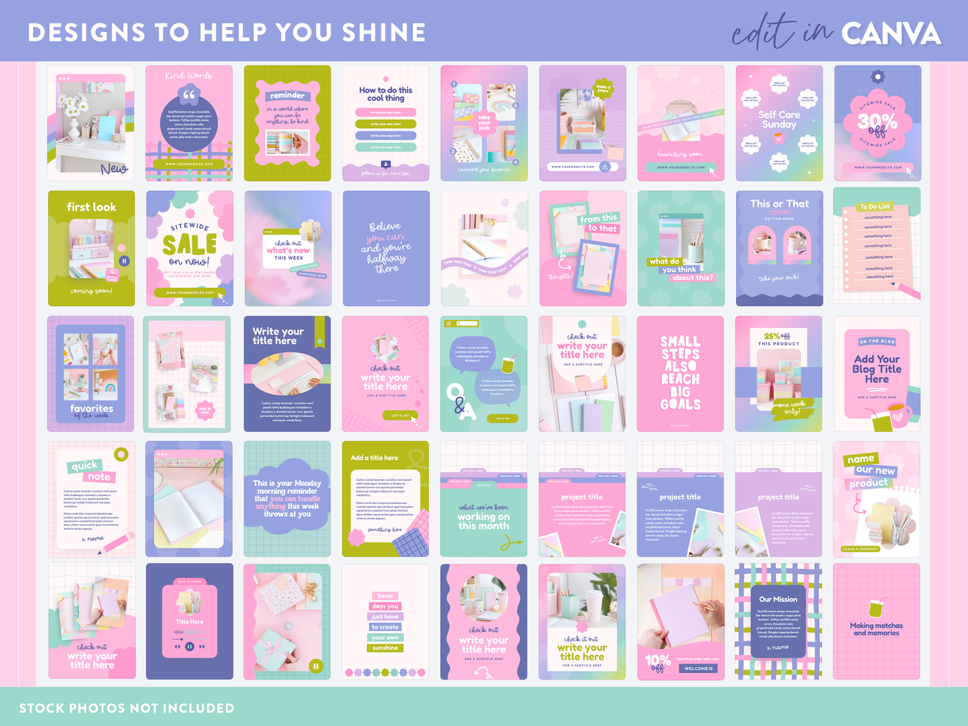Colorful Creative Instagram Templates