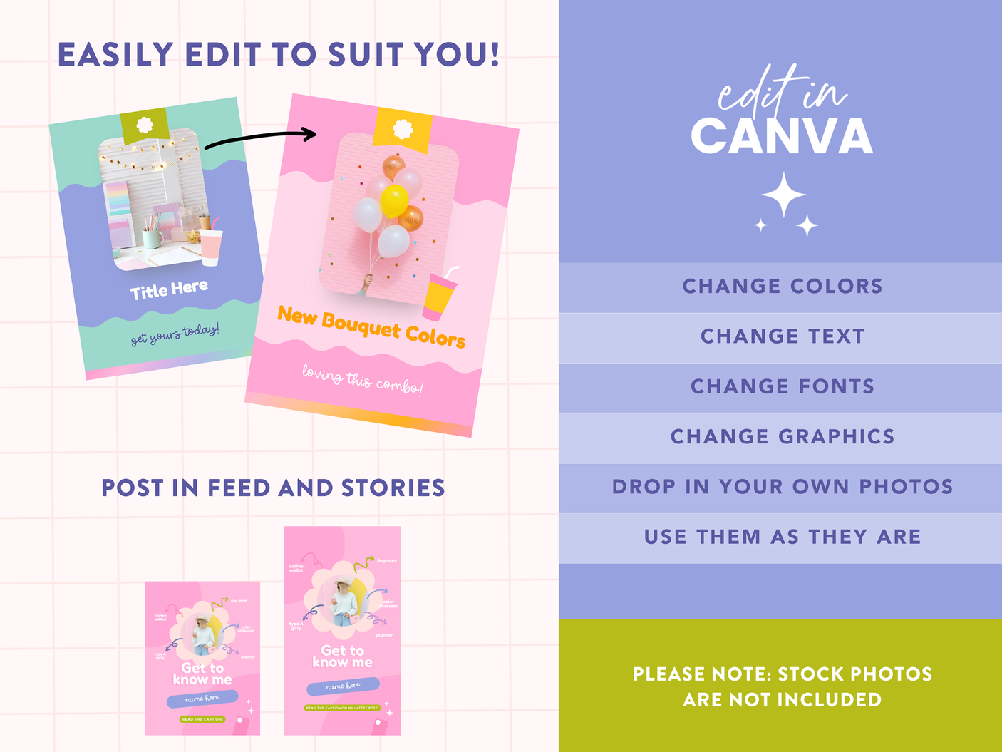 Colorful Creative Instagram Templates