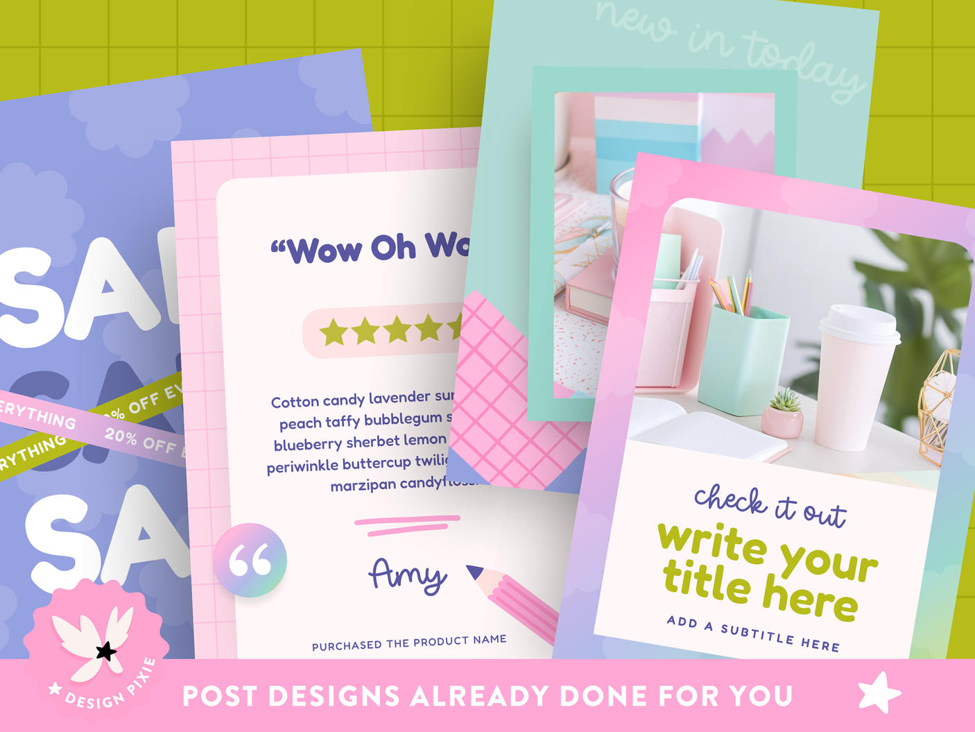 Colorful Creative Instagram Templates
