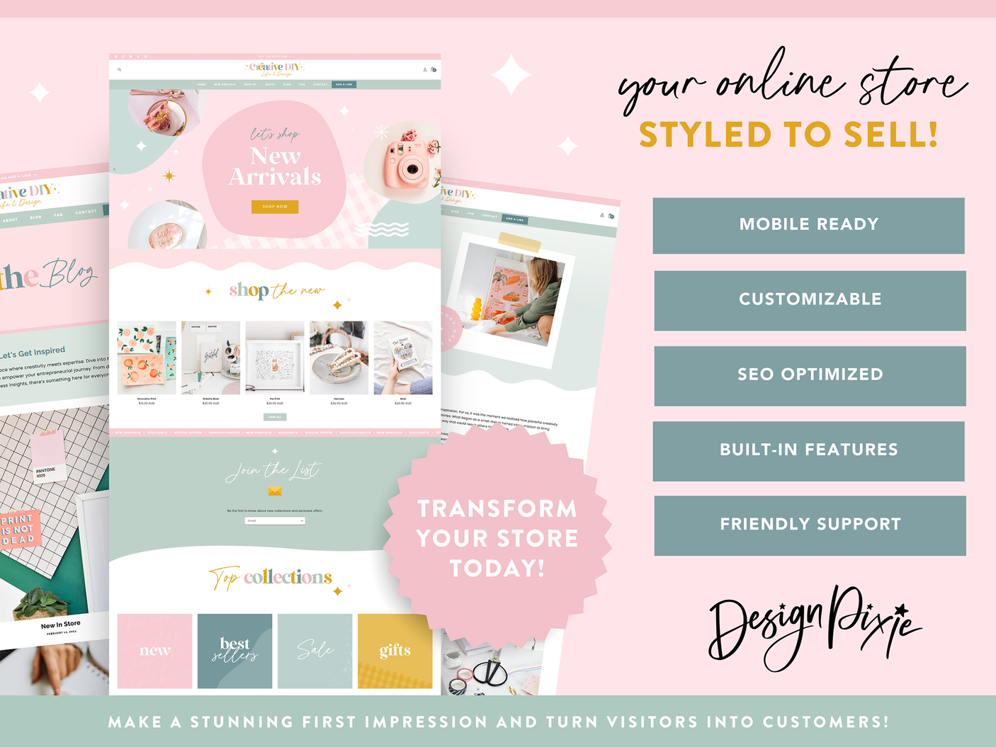 Creative DIY Shopify Theme