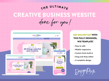Creative Wix Website Template