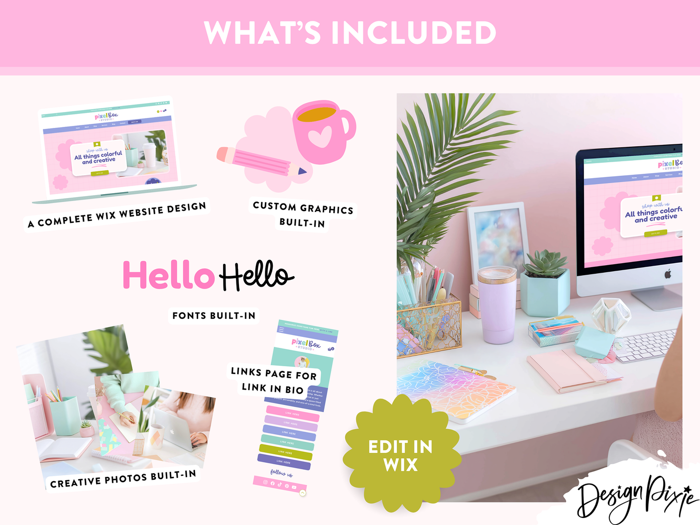 Creative Wix Website Template