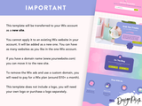 Creative Wix Website Template