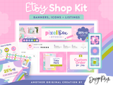 Colorful Creative Etsy Shop Kit