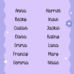 Swirly Font