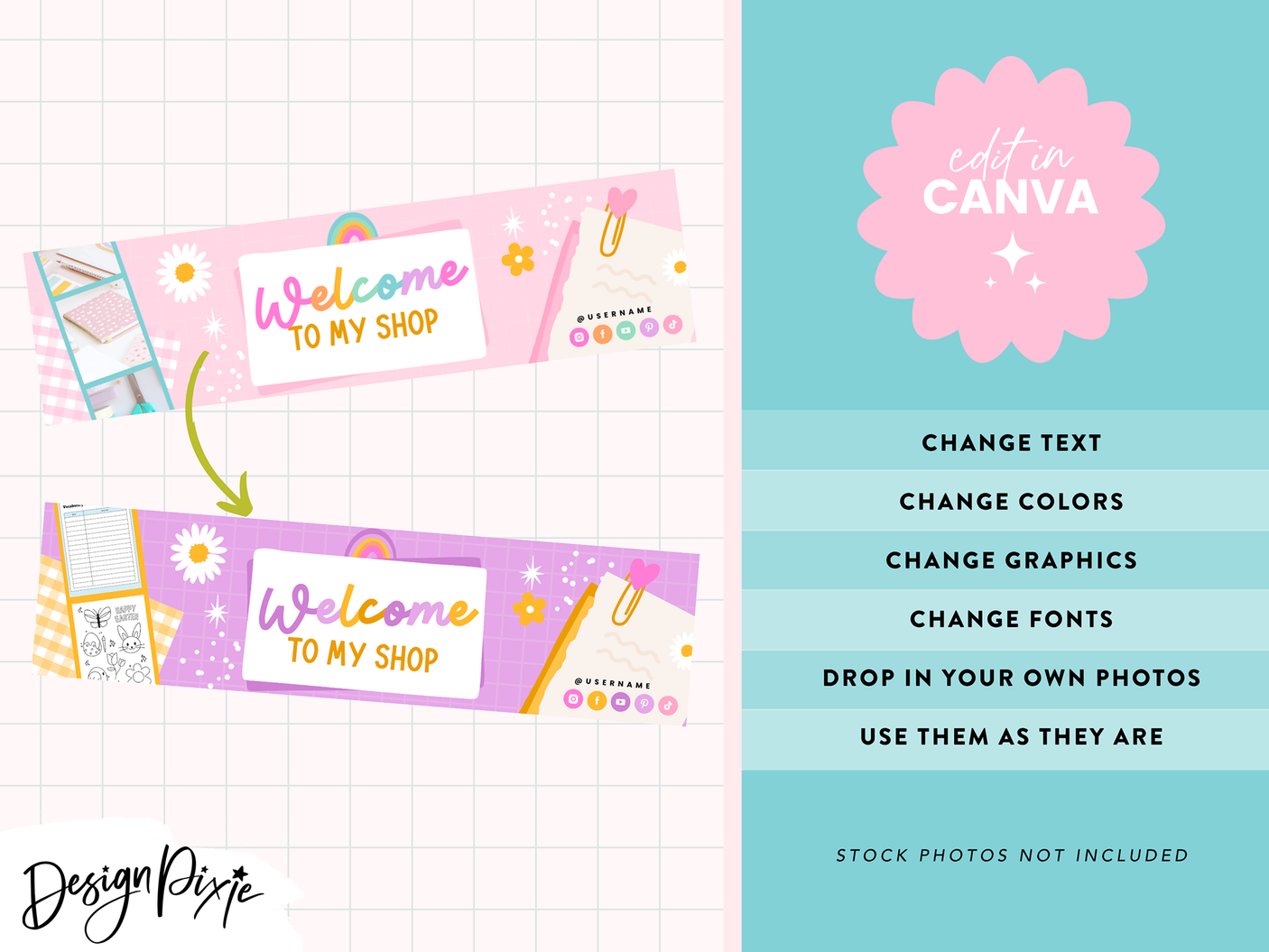 Cute TPT Shop Kit