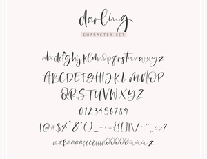 Darling Font - Design Pixie