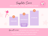 Rainbow Journal Instagram Post Templates