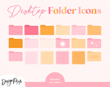 Candy Wishes Desktop Folder Icons - Design Pixie