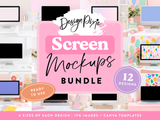 Desktop Screen Mockup Bundle