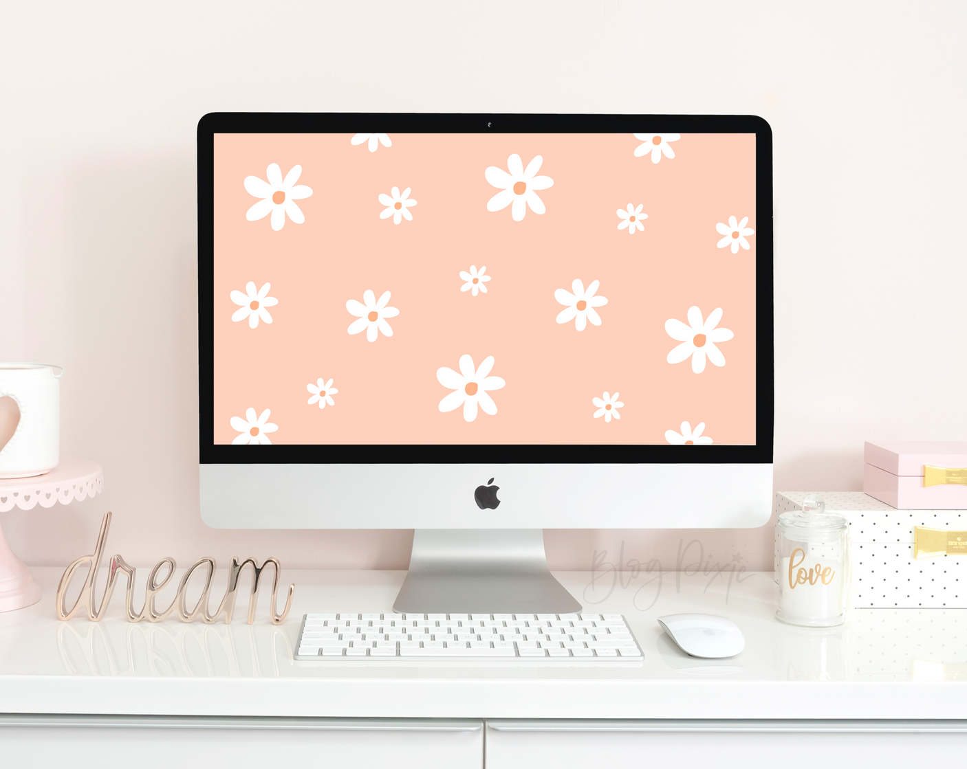 Sweet Peach Desktop Wallpapers - Design Pixie