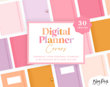 Digital Planner Covers - Pinks - Design Pixie