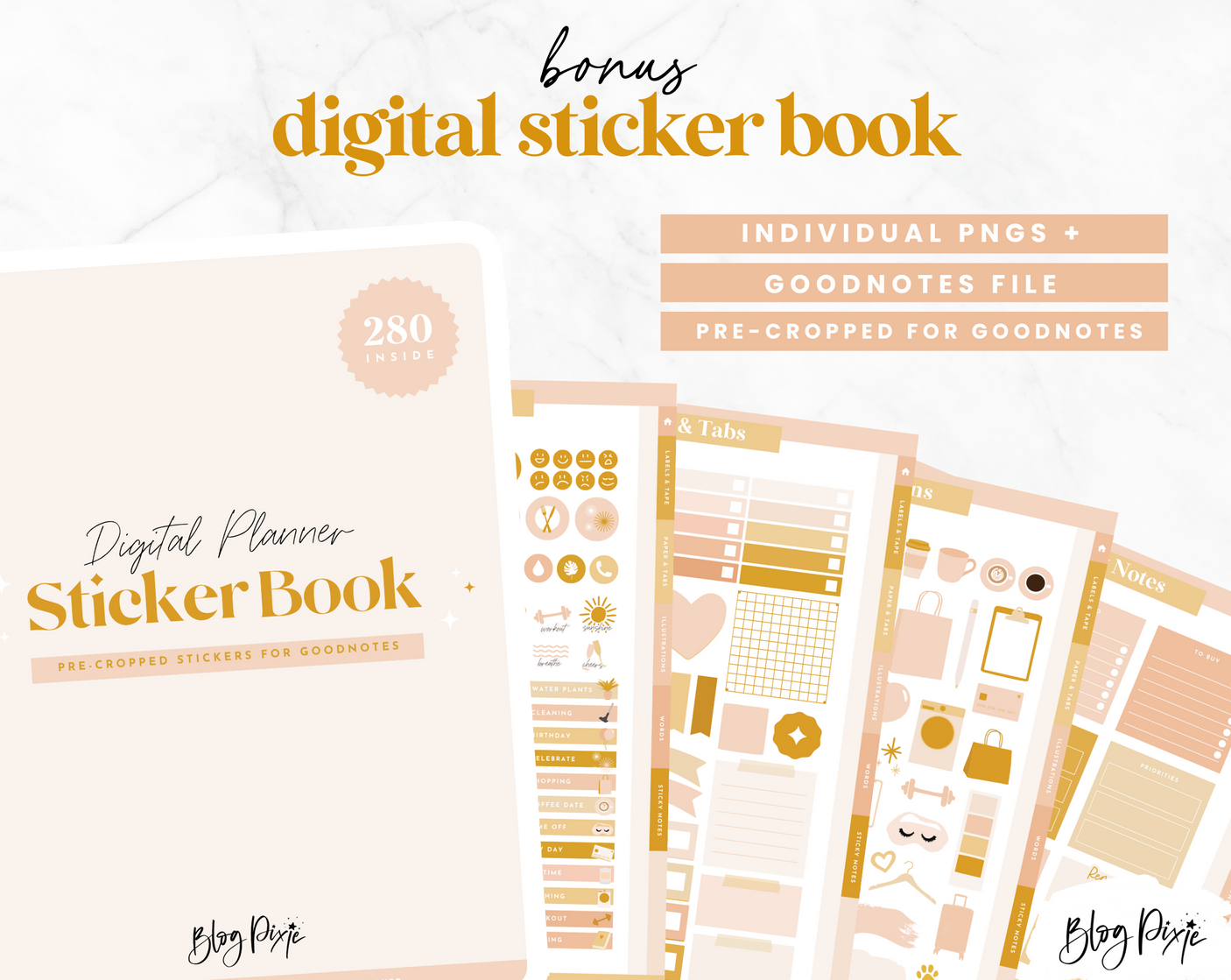 Boho Digital Planner - Design Pixie