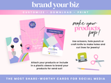 Colorful Creative Display Card Templates