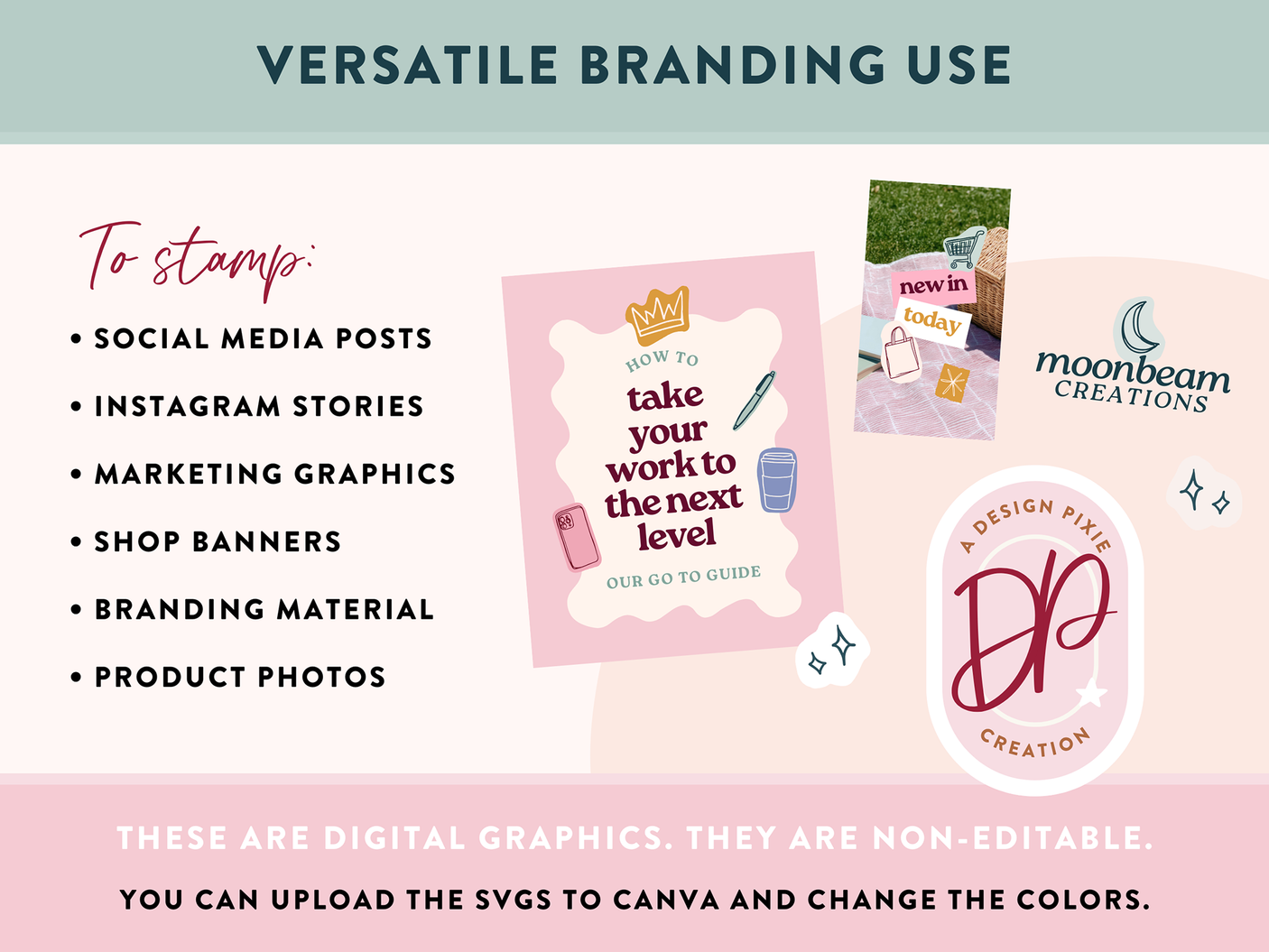 Illustrated Branding Stamps