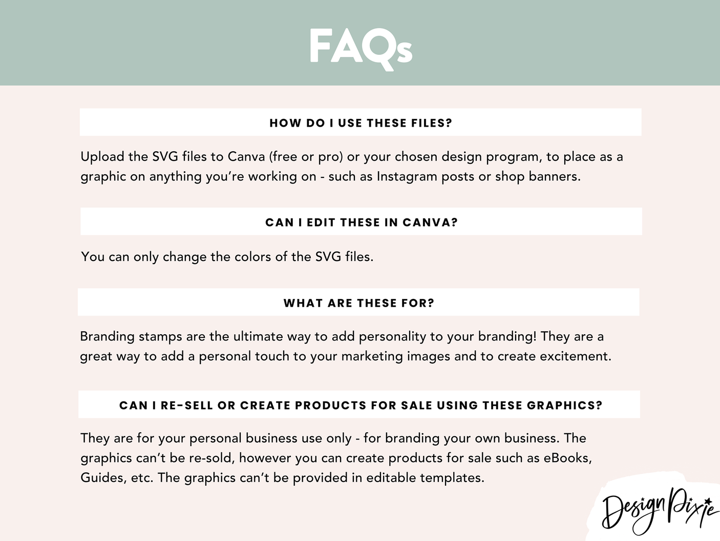 Illustrated Branding Stamps